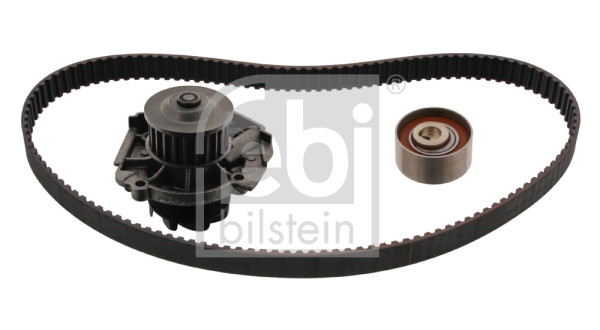 Distributieriem kit inclusief waterpomp Febi Bilstein 45100