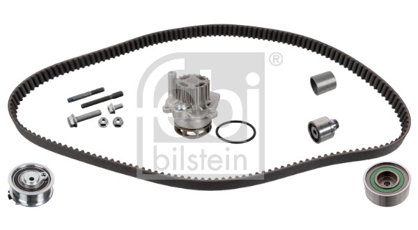 Distributieriem kit inclusief waterpomp Febi Bilstein 45116