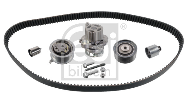 Distributieriem kit inclusief waterpomp Febi Bilstein 45117