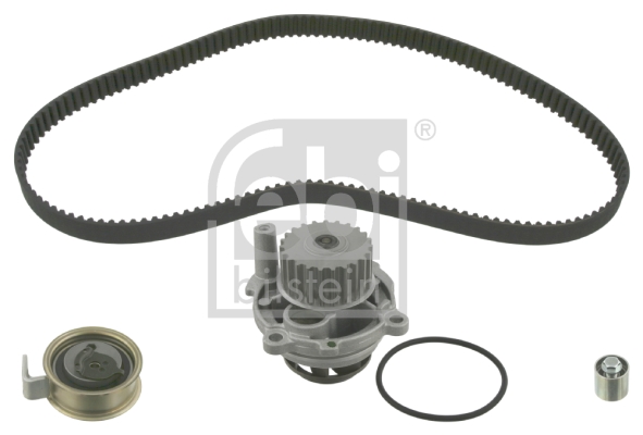 Distributieriem kit inclusief waterpomp Febi Bilstein 45124