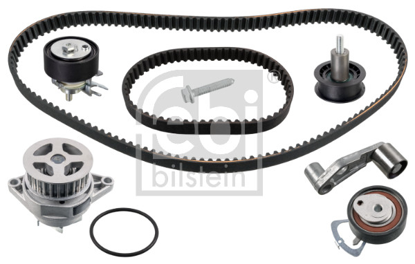 Distributieriem kit inclusief waterpomp Febi Bilstein 45131