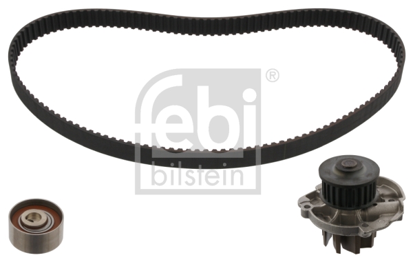 Distributieriem kit inclusief waterpomp Febi Bilstein 45176