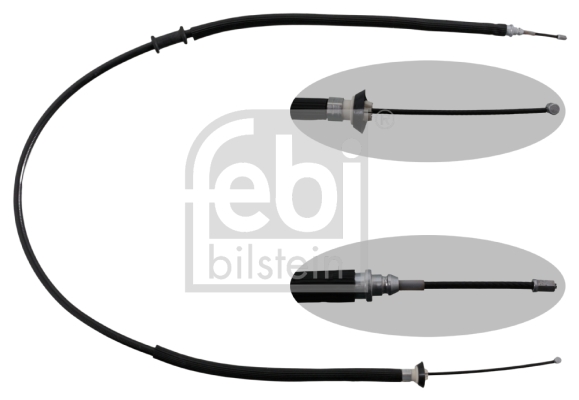 Handremkabel Febi Bilstein 49619