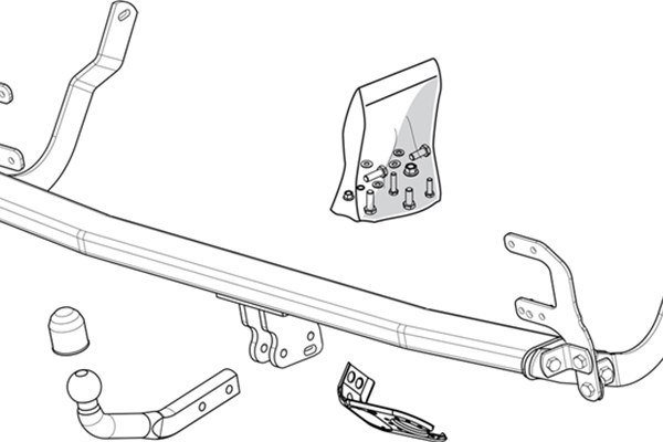 Trekhaak Brink 482000