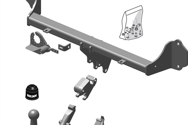 Trekhaak Brink 554500