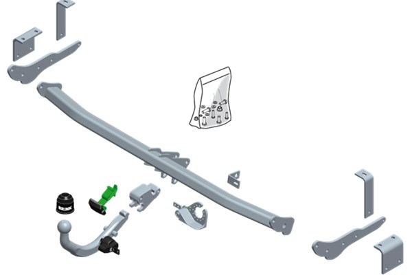 Trekhaak Brink 566100