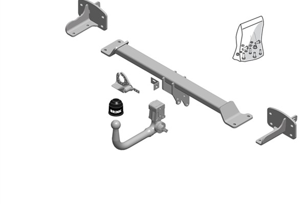 Trekhaak Brink 588100
