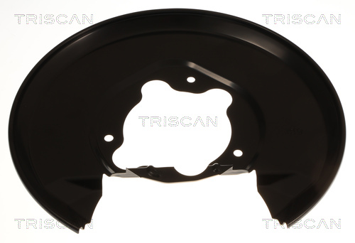 Dekplaat, remschijf Triscan 8125 40204