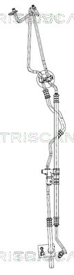 Hydraulische slang, besturing Triscan 8516 16006