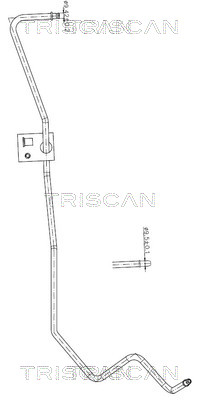Hydraulische slang, besturing Triscan 8516 16041