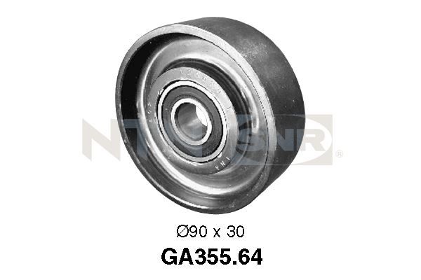 Geleiderol (poly) V-riem SNR GA355.64