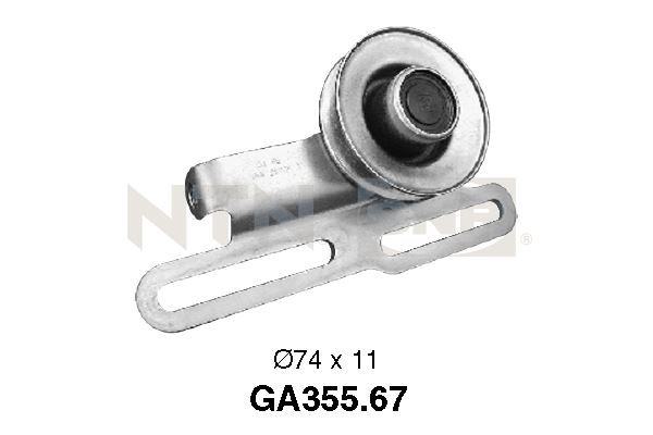 Spanrol (poly) V-riem SNR GA355.67