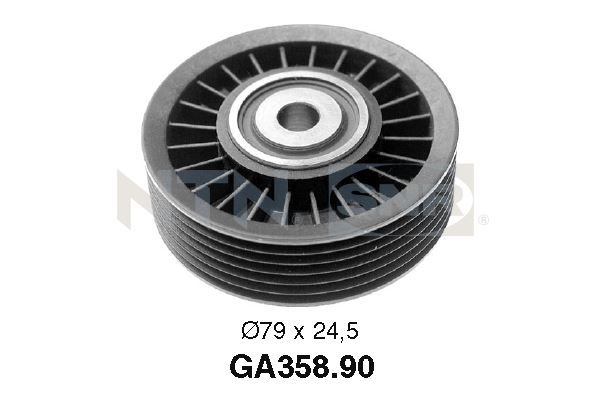 Geleiderol (poly) V-riem SNR GA358.90