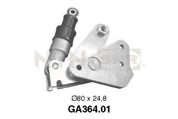 Spanrol (poly) V-riem SNR GA364.01