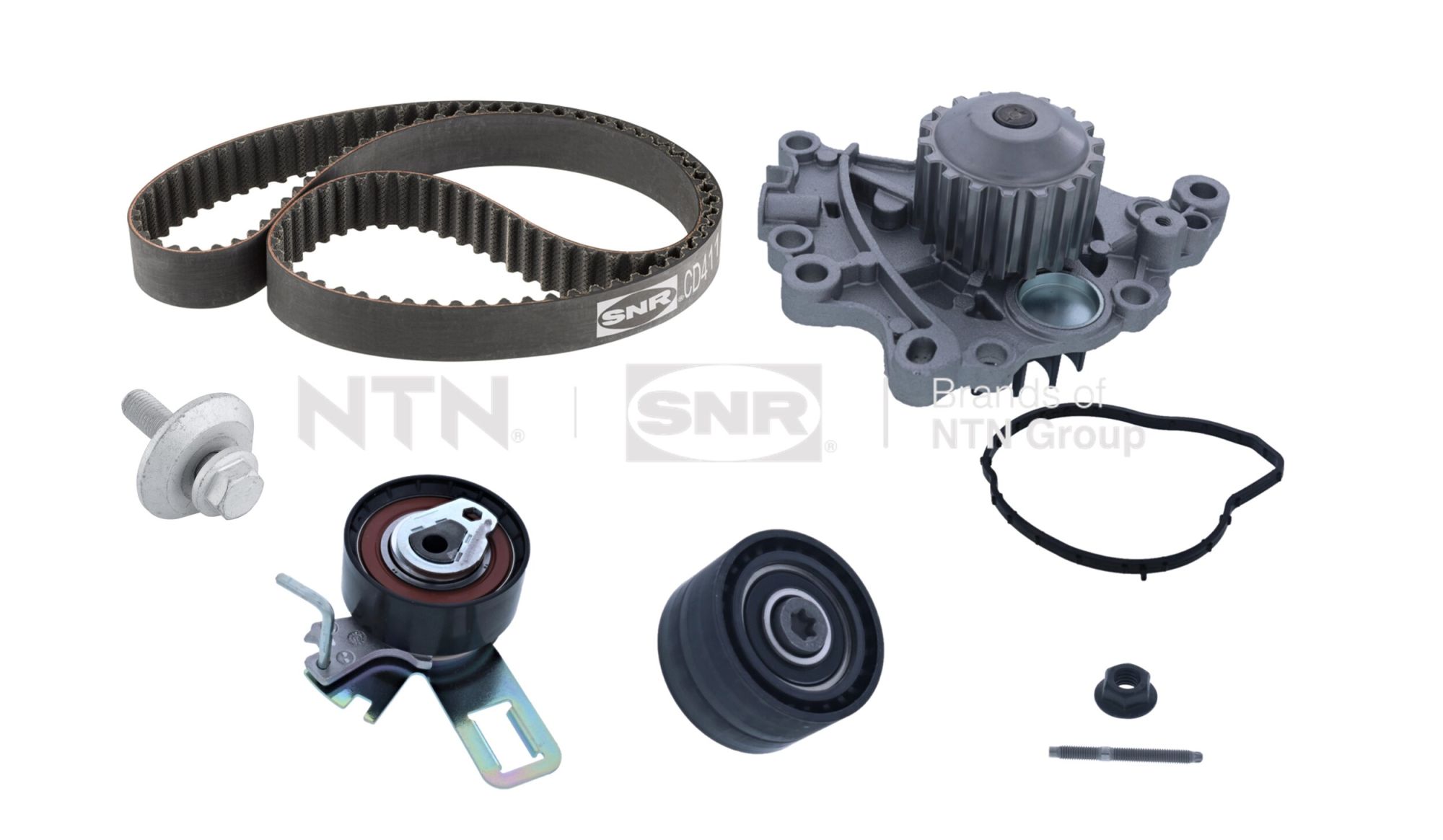 Distributieriem kit inclusief waterpomp SNR KDP459.720