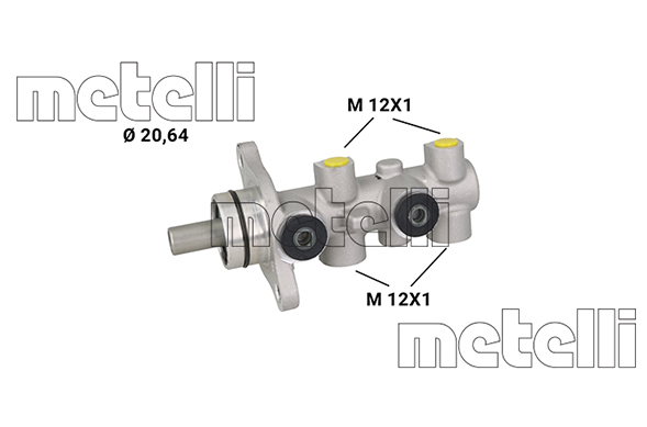 Hoofdremcilinder Metelli 05-1226
