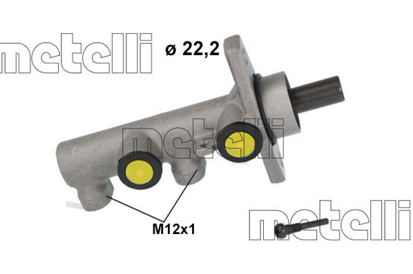 Hoofdremcilinder Metelli 05-1230