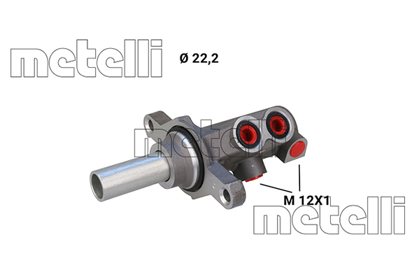 Hoofdremcilinder Metelli 05-1296