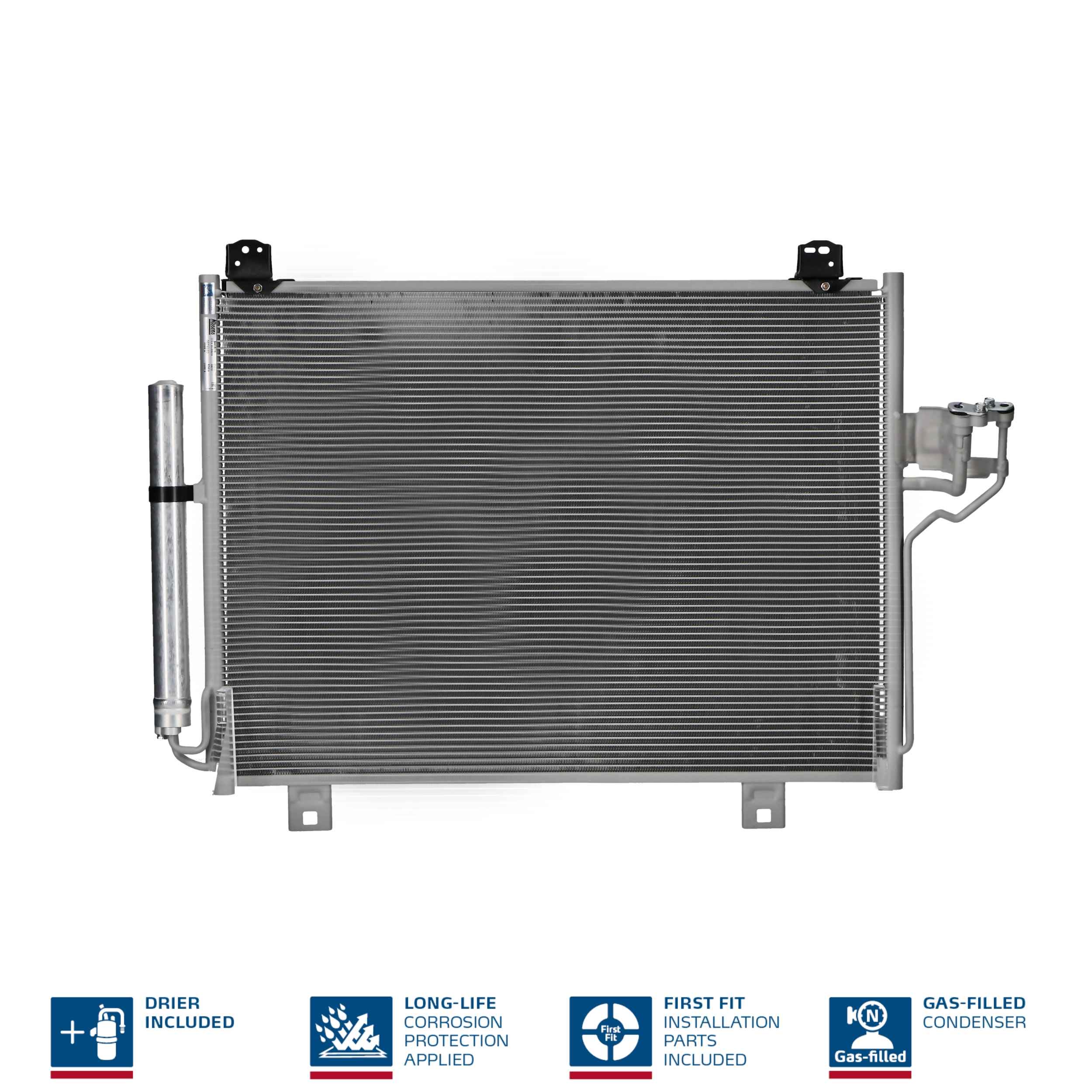Condensor, airconditioning Nissens 940876