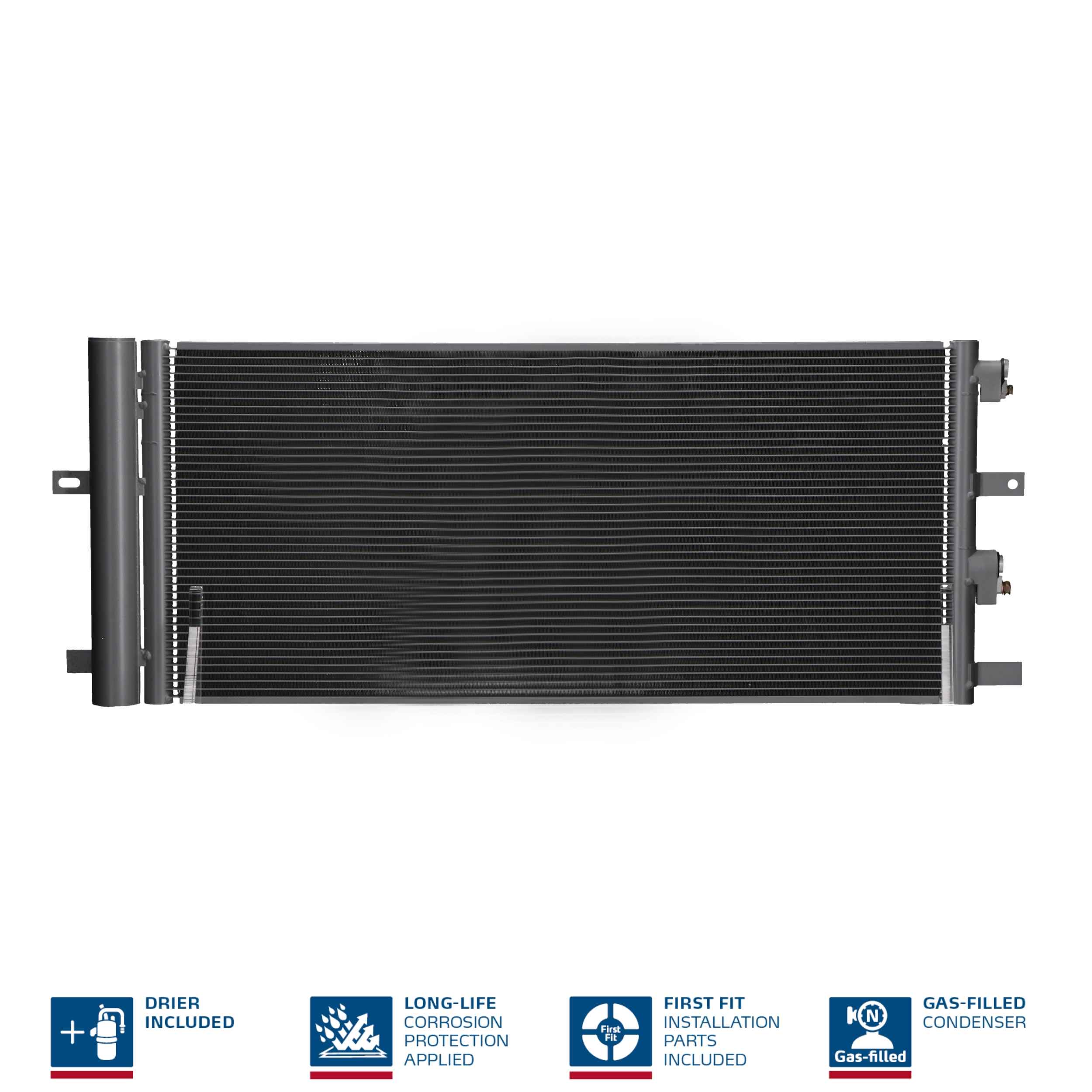 Condensor, airconditioning Nissens 941011