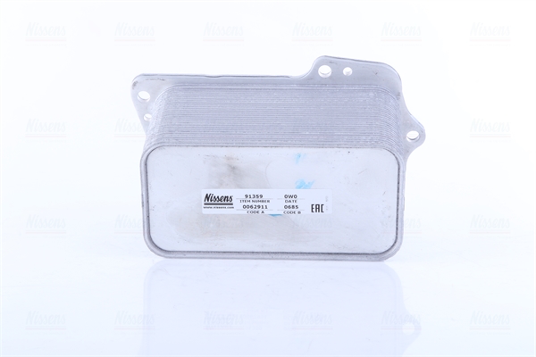 Oliekoeler motorolie Nissens 91359