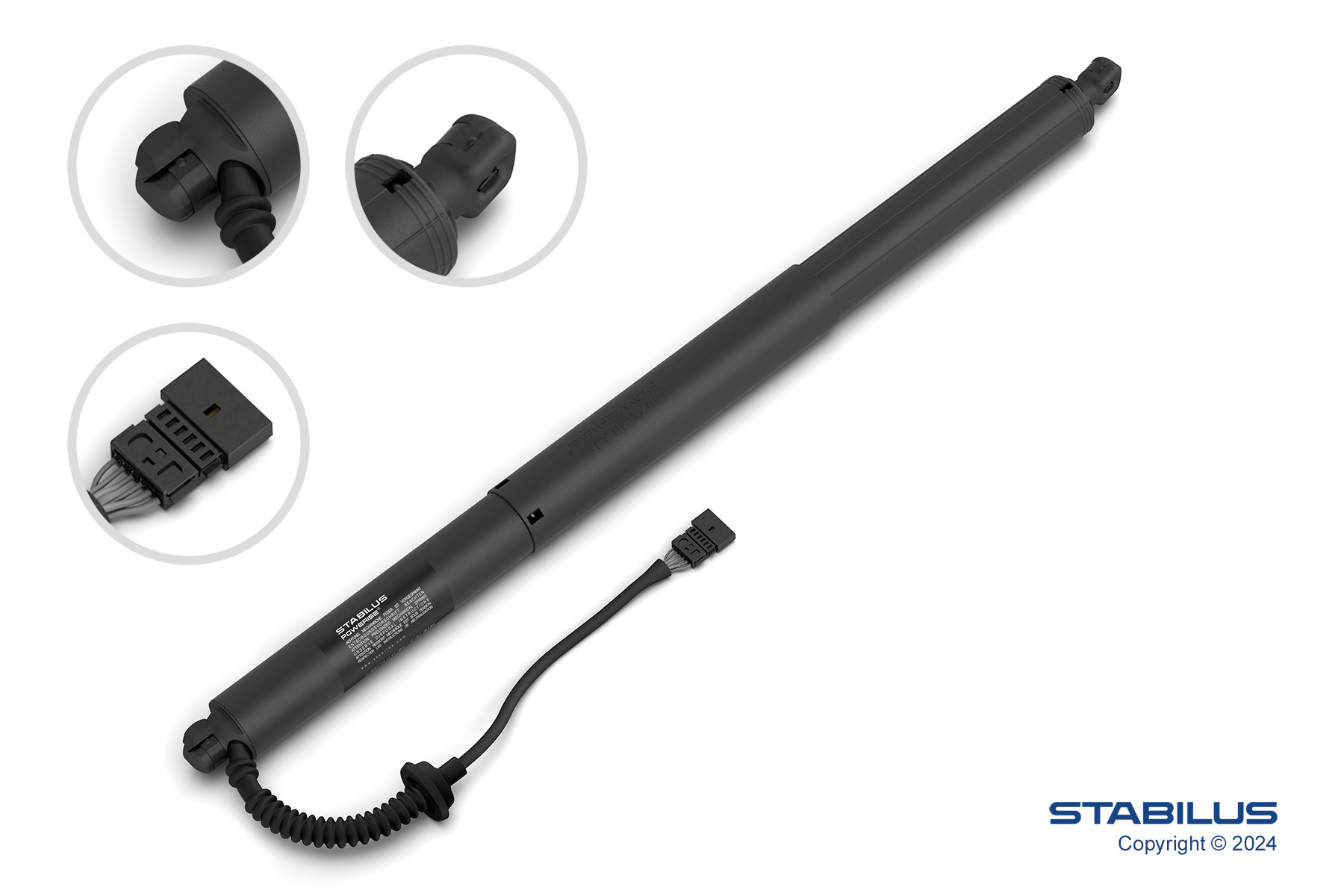 Elektromotor, achterklep Stabilus 833213