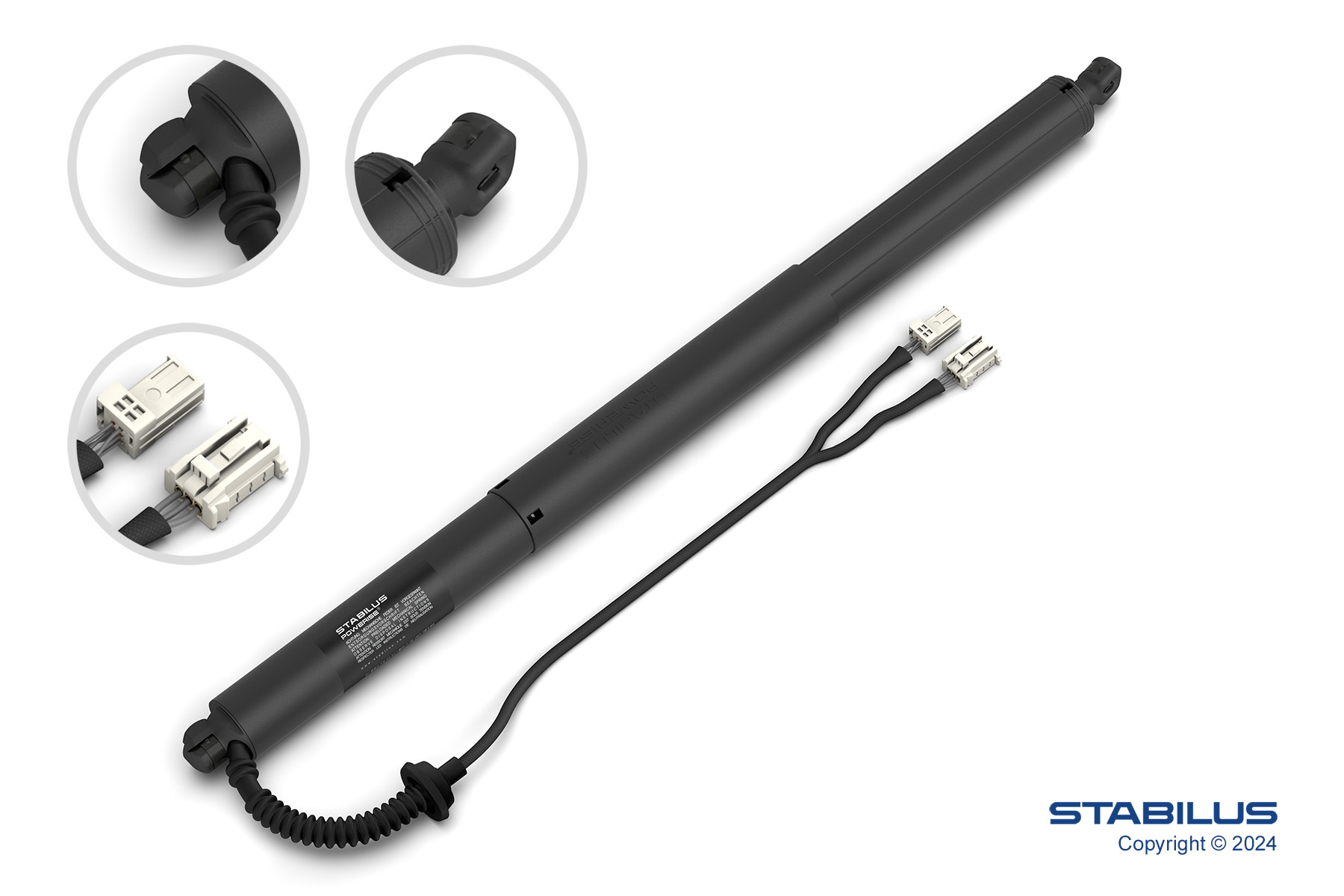 Elektromotor, achterklep Stabilus 178351