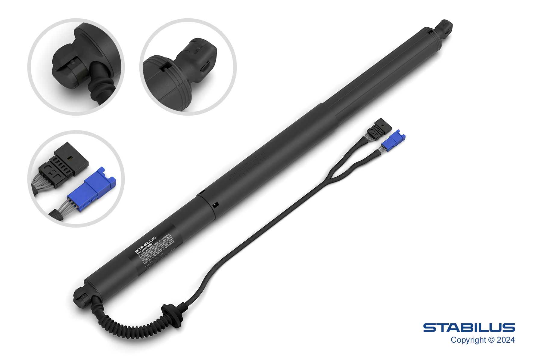 Elektromotor, achterklep Stabilus 215398