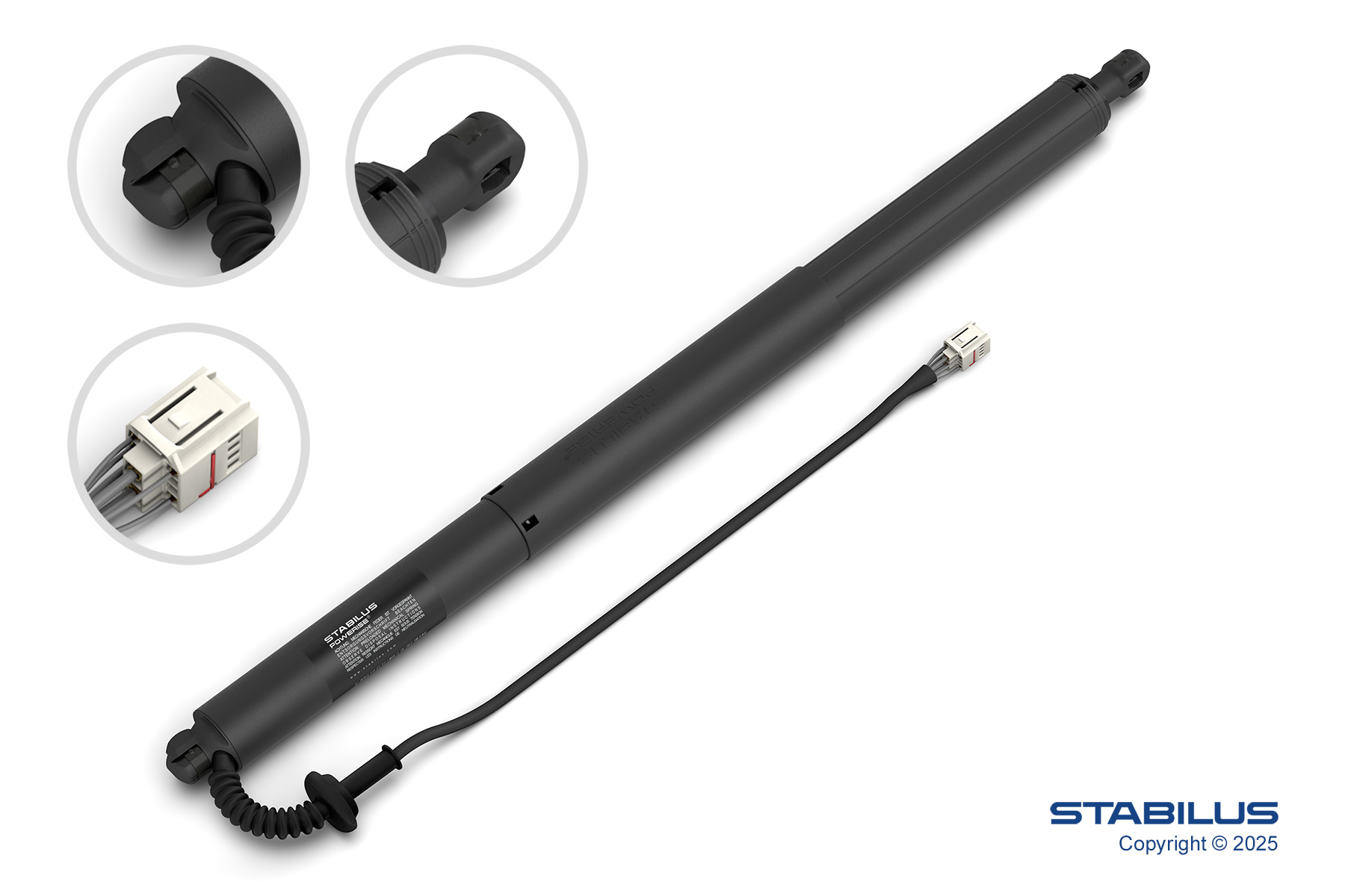 Elektromotor, achterklep Stabilus 256272