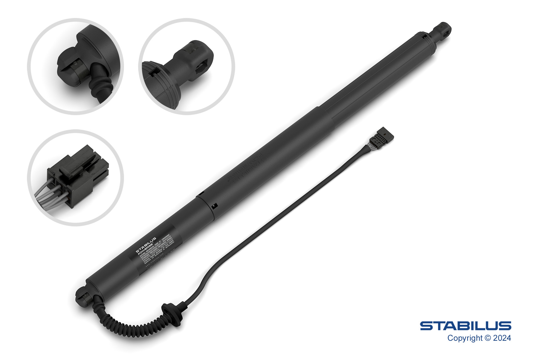 Elektromotor, achterklep Stabilus 646549