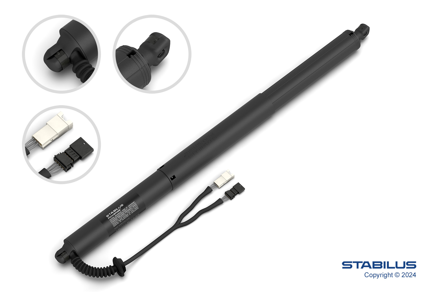 Elektromotor, achterklep Stabilus 770357