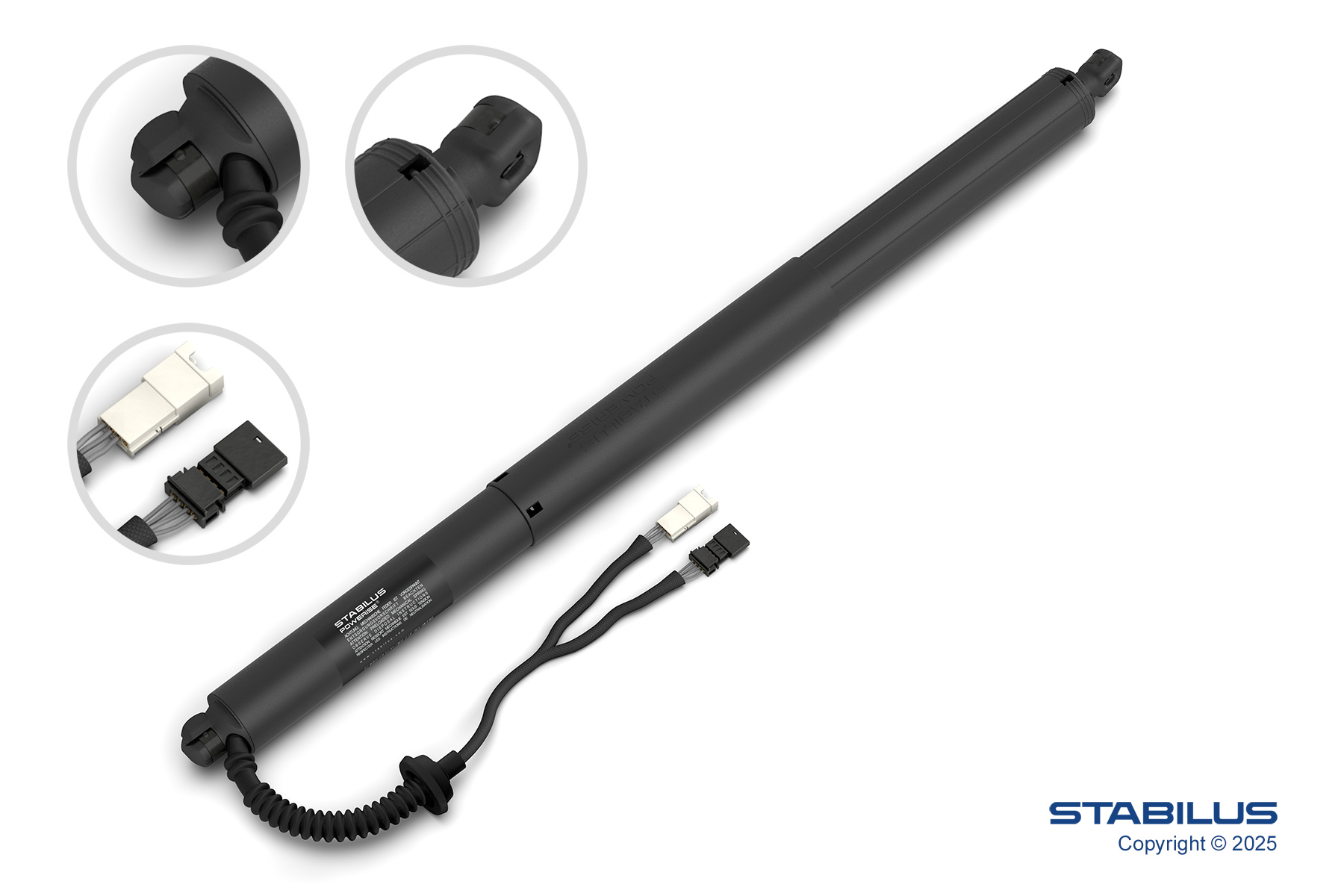 Elektromotor, achterklep Stabilus 757213