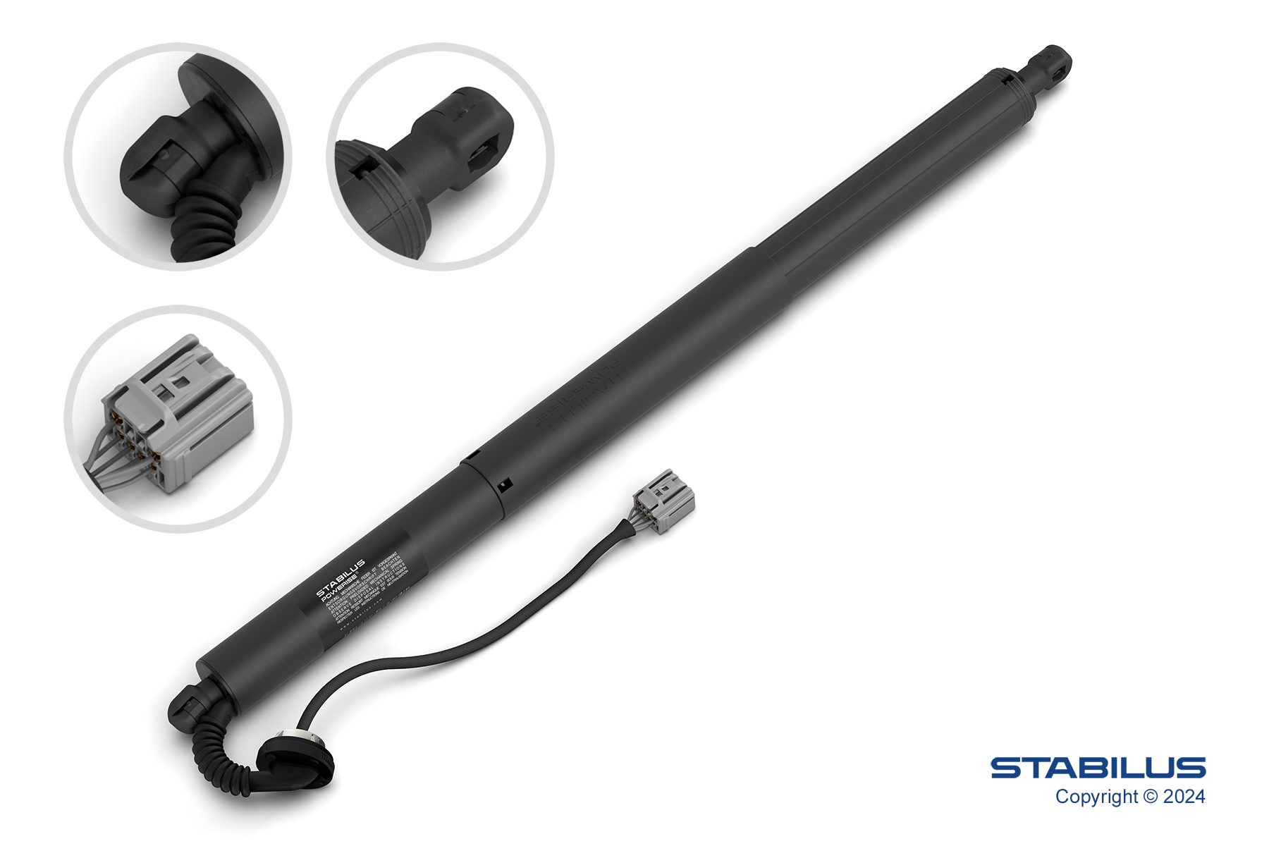 Elektromotor, achterklep Stabilus 764621