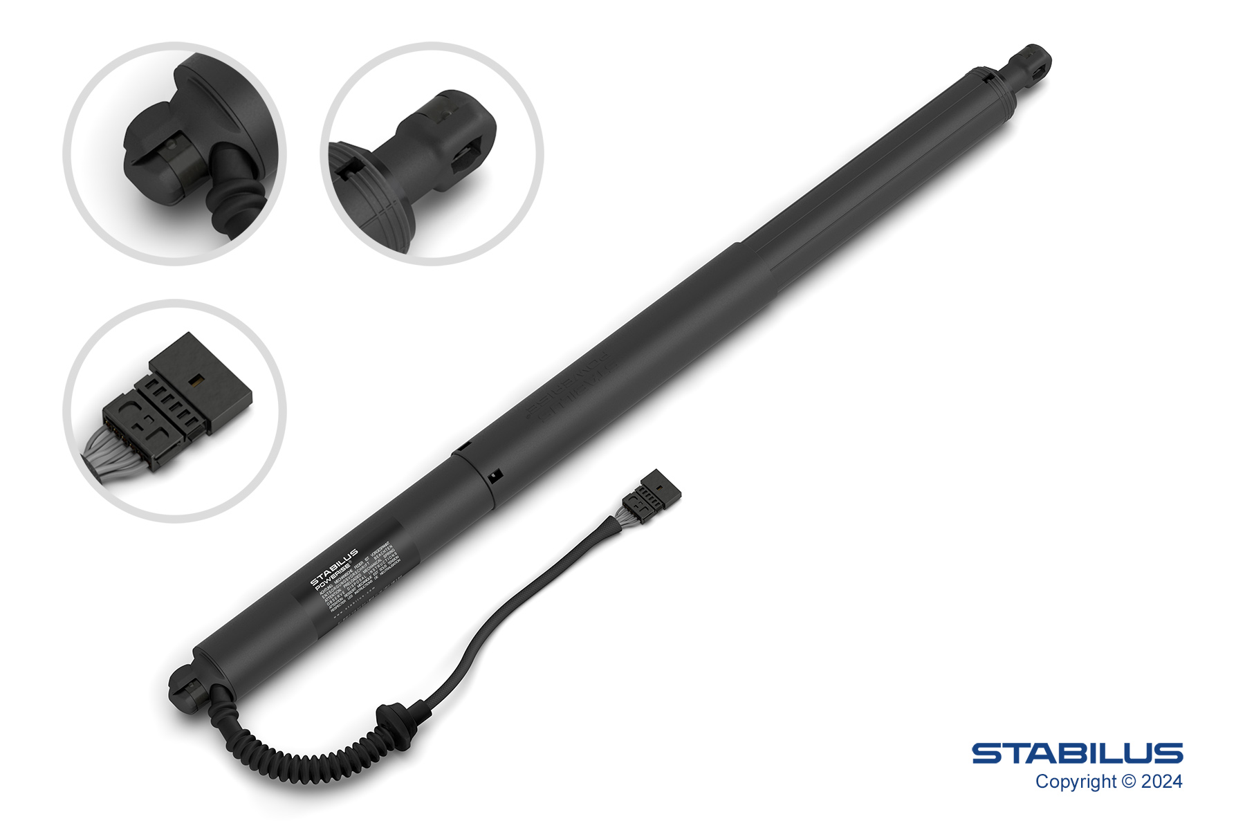 Elektromotor, achterklep Stabilus 793540