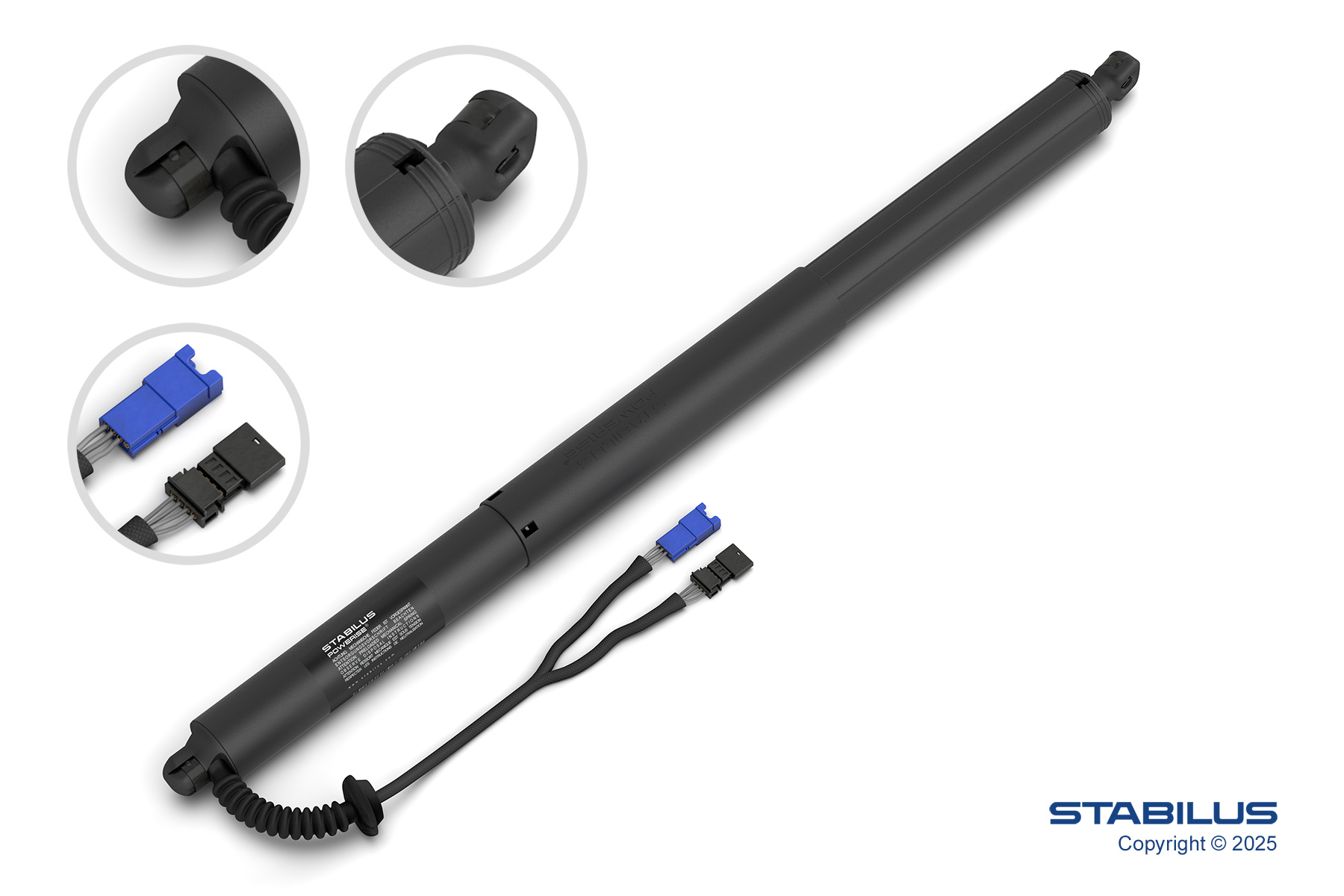 Elektromotor, achterklep Stabilus 939810