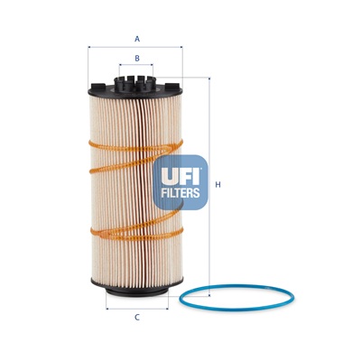 Brandstoffilter UFI 26.100.00
