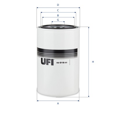 Filter/oliezeef automaatbak UFI 80.016.00