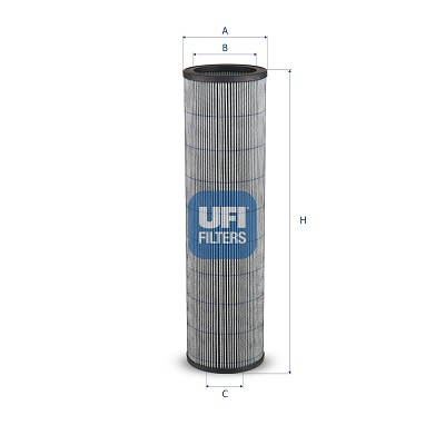 Filter, hydrauliek UFI 83.104.00