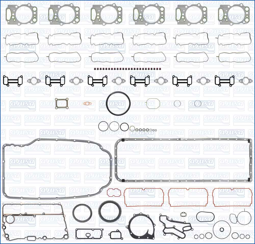 Complete pakkingset, motor Ajusa 50609100