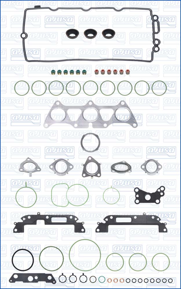 Cilinderkop pakking set/kopset Ajusa 53076200