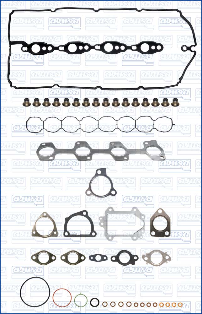 Cilinderkop pakking set/kopset Ajusa 53086100