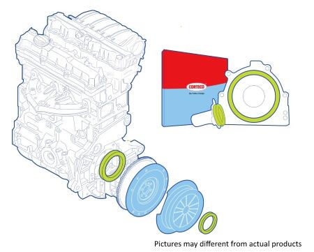 Koelmiddelbuis pakking Corteco 19135721