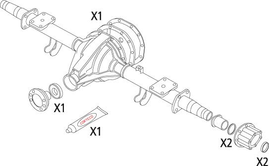 Pakkingset Corteco 19536136