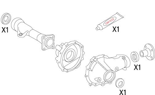Pakkingset Corteco 19536187