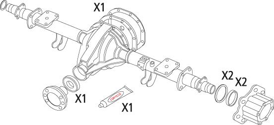 Pakkingset Corteco 19536196
