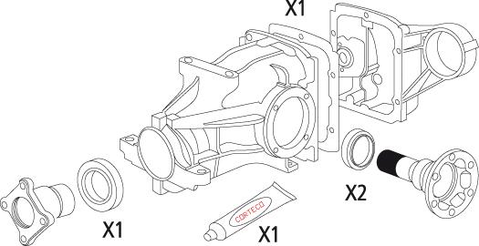 Pakkingset Corteco 19536199