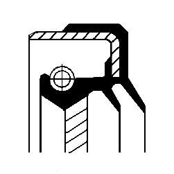 Krukaskeerring Corteco 49358748