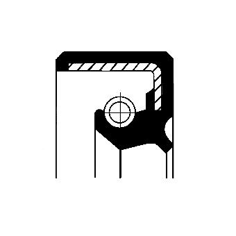 Afdichtring remschoen Corteco 01033376B