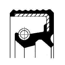 Schakelstang keerring Corteco 01019451B