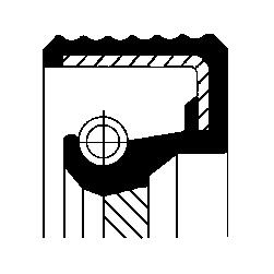 Krukaskeerring Corteco 12013892B